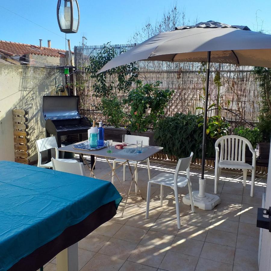 Albasud - Appartement Meuble Avec Terrasse - Salses Le Chateau 66 المظهر الخارجي الصورة
